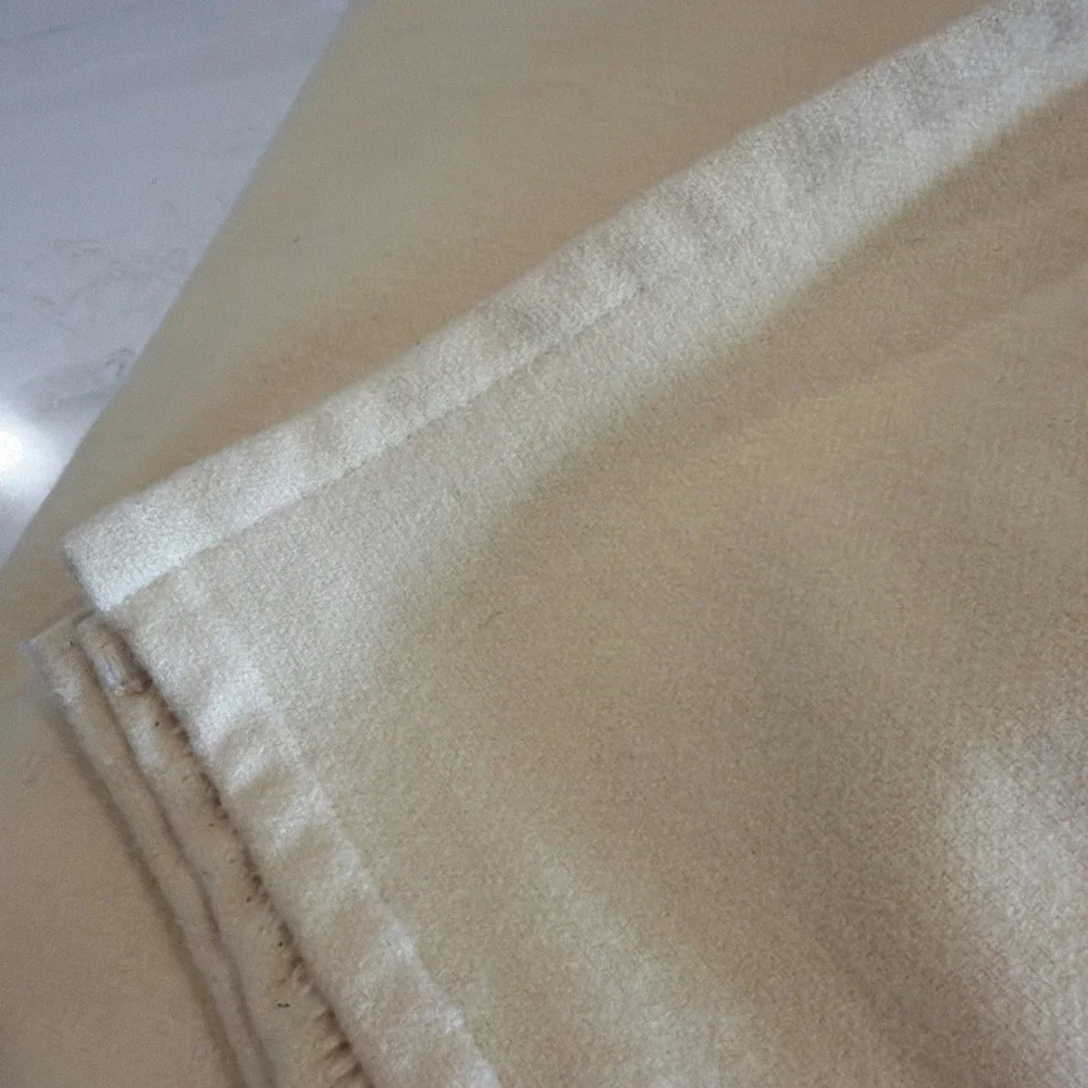 Faribault Mill Commission By American Blossom Linens 100% Wool Blanket  Queen